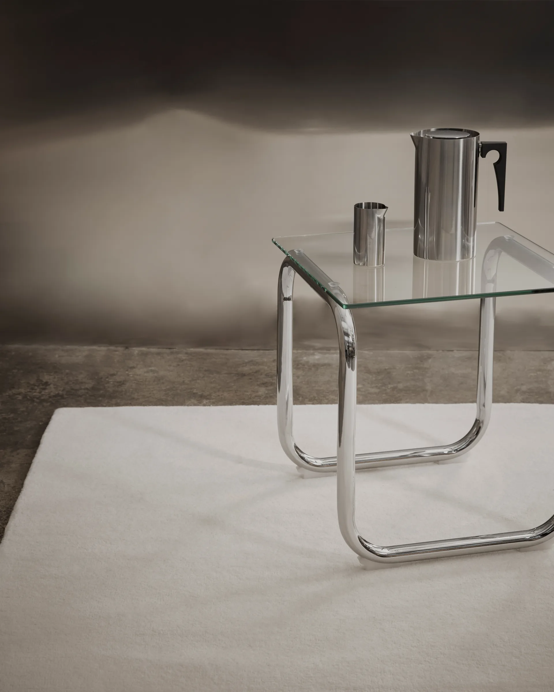 Liljehok ullteppe 200x300 cm, Offwhite Tinted