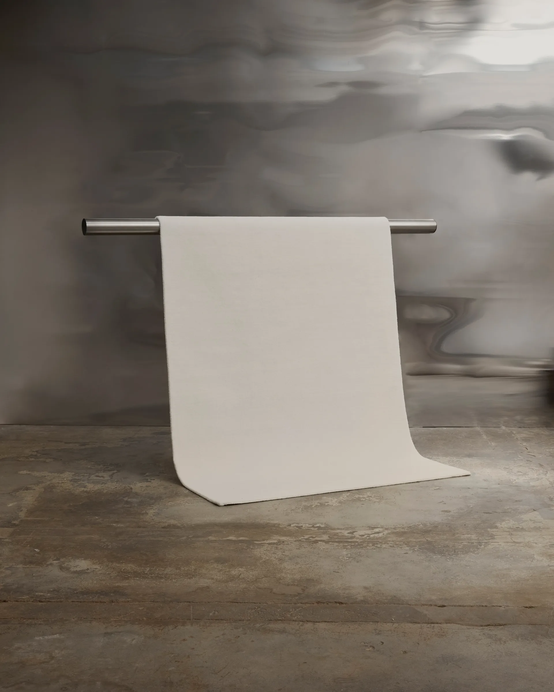 Liljehok ullteppe 250x350 cm, Offwhite Tinted