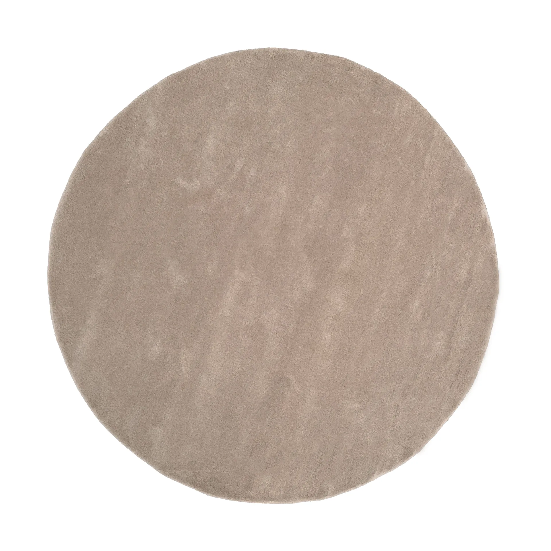 Liljehok ullteppe, Beige, Ø300 cm Tinted