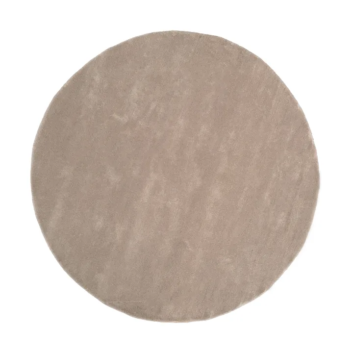 Liljehok ullteppe - Beige, Ø300 cm - Tinted