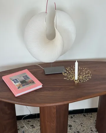 Lowe konsollbord - Valnøtt dark brown - Tinted