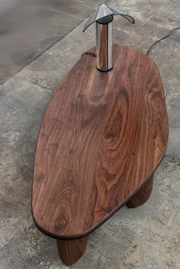 Lowe sofabord - Valnøtt dark brown - Tinted