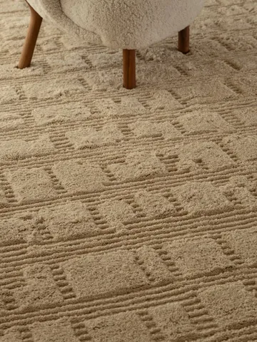 Lydahl ullteppe - Beige, 250×350 cm - Tinted