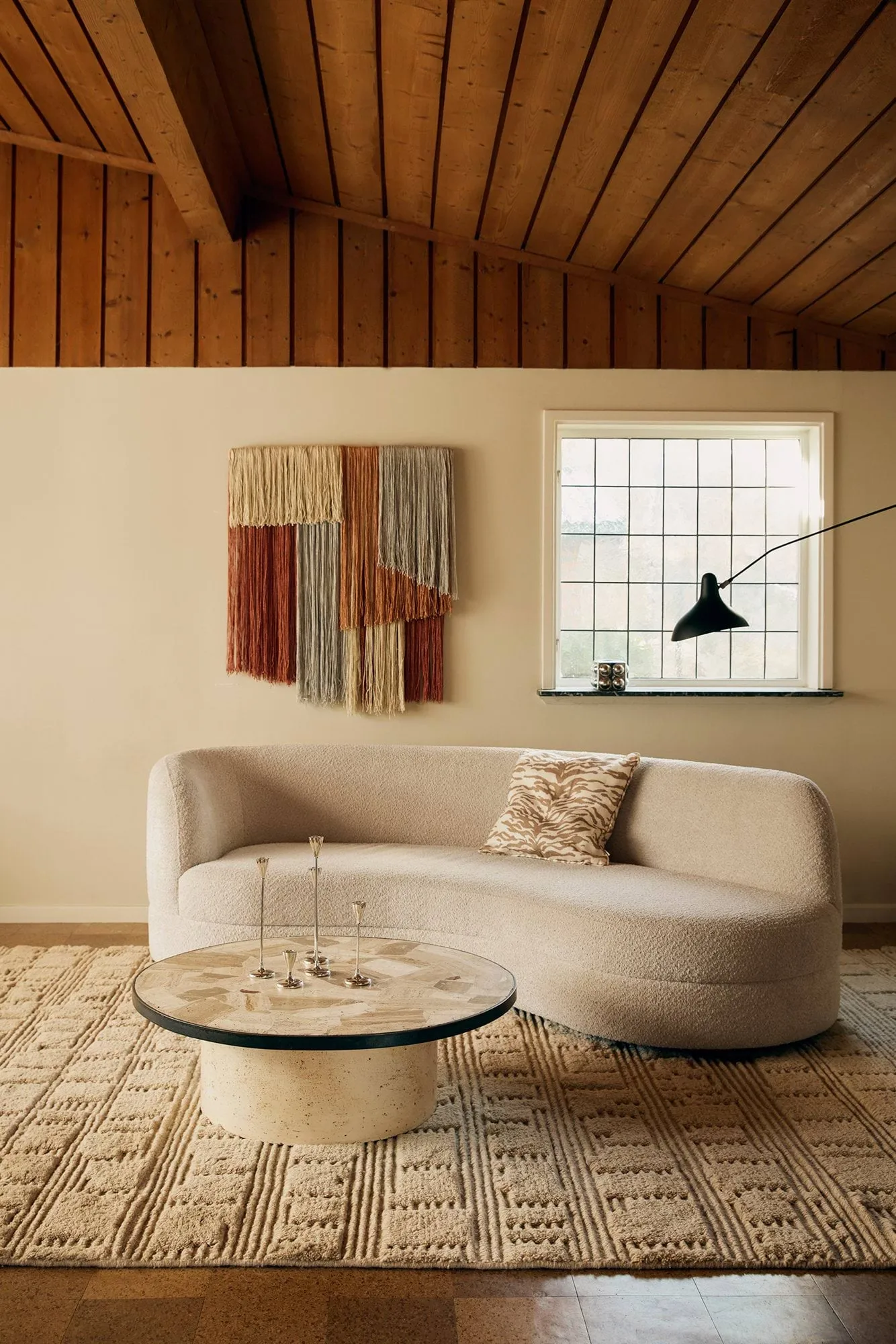 Lydahl ullteppe, Beige, 250×350 cm Tinted
