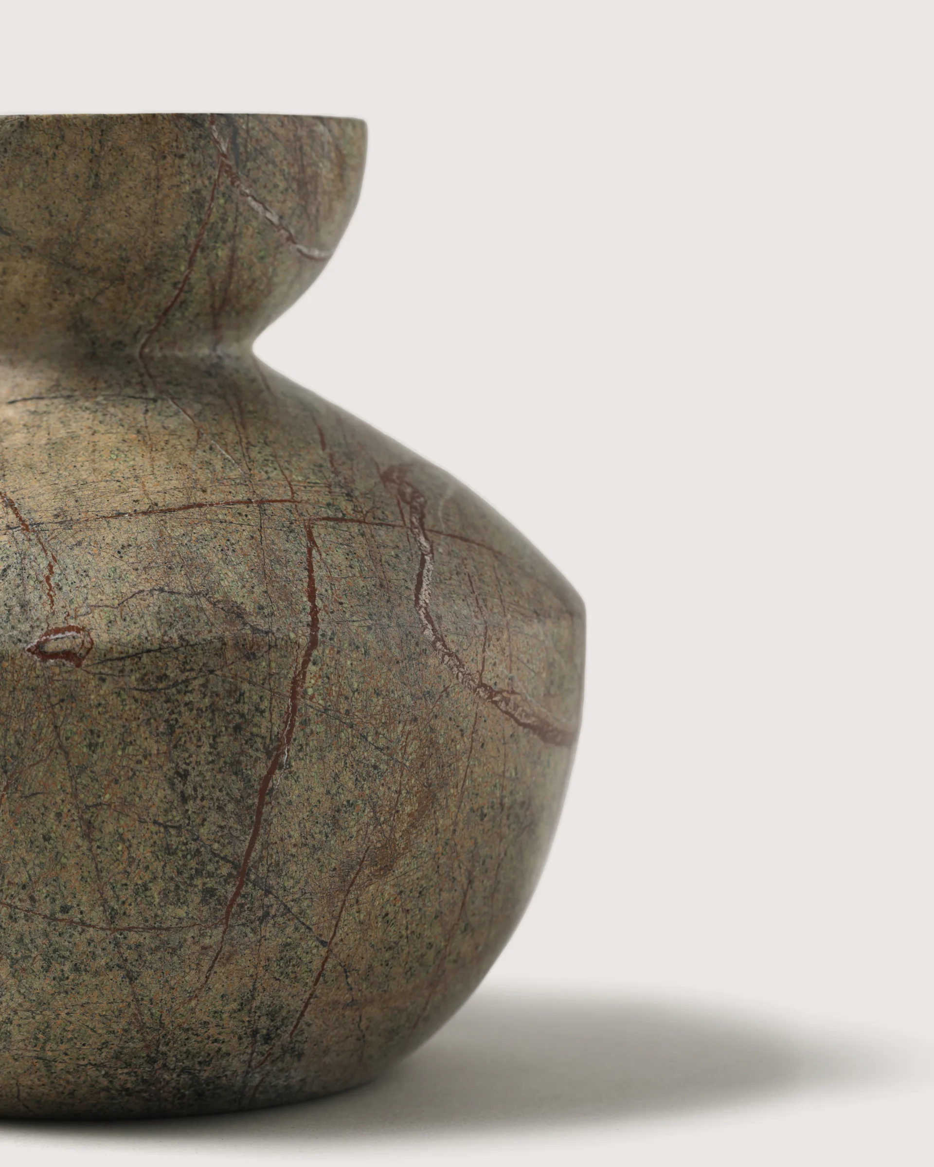 Malmros vase Ø15x16 cm, Brown Tinted