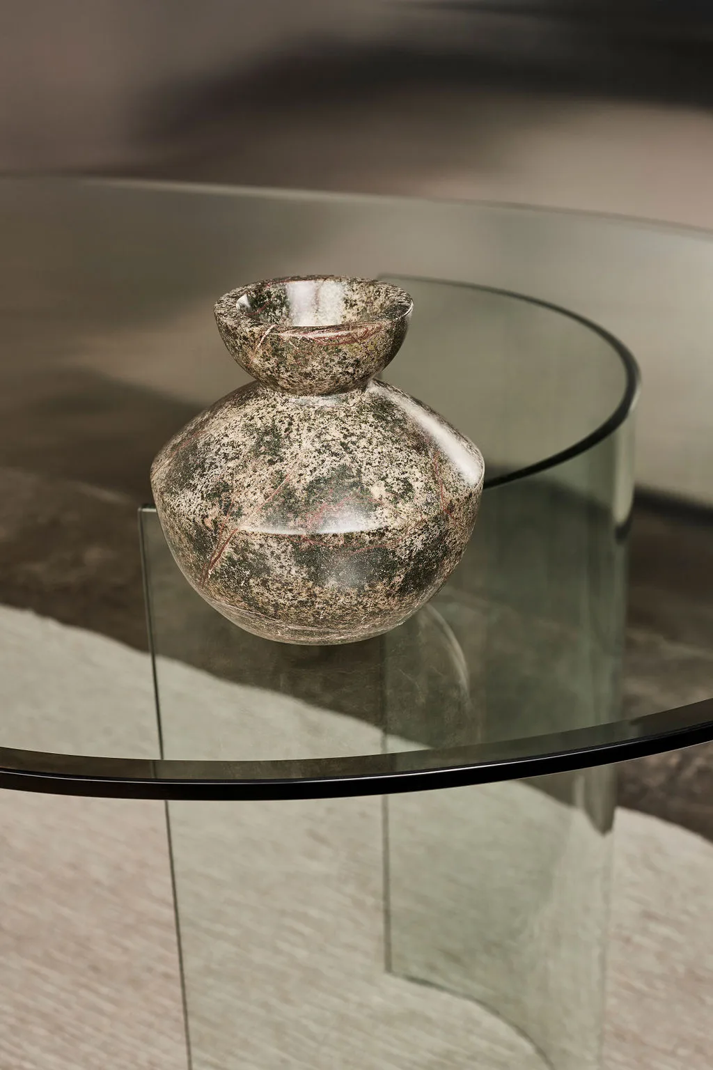 Malmros vase Ø15x16 cm, Brown Tinted