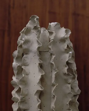 Melera vase - Beige, 33x16 cm - Tinted