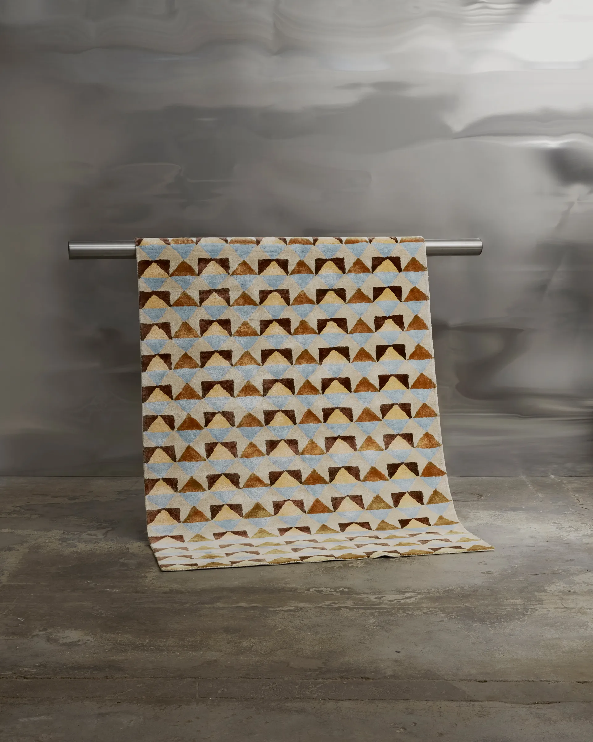 Mellin viskoseteppe 170x240 cm, Multi Tinted