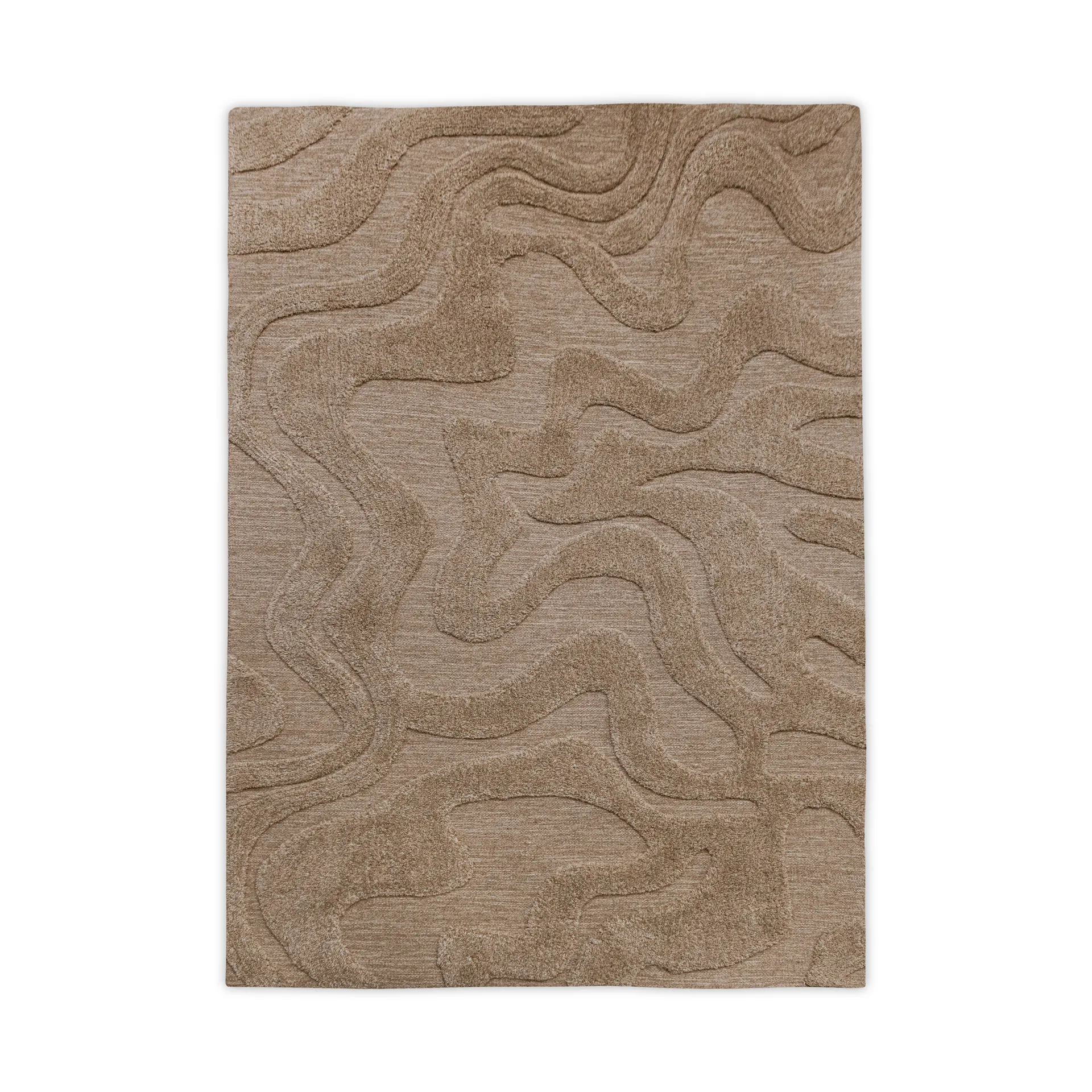Norlander ullteppe 300x400 cm, Beige-melange Tinted