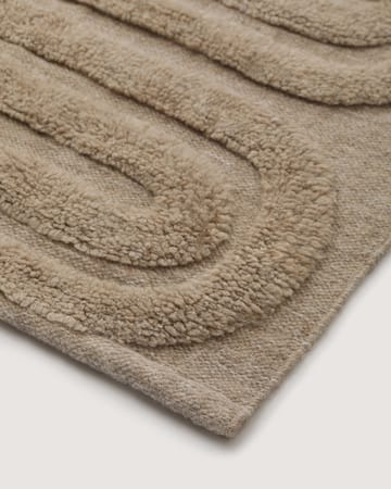 Riklund ullteppe 160x230 cm - Beige-melange - Tinted