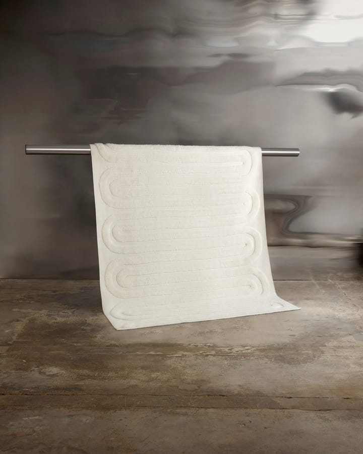 Riklund ullteppe 160x230 cm, Offwhite Tinted