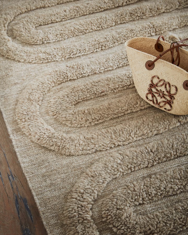 Riklund ullteppe 280x380 cm, Beige-melange Tinted
