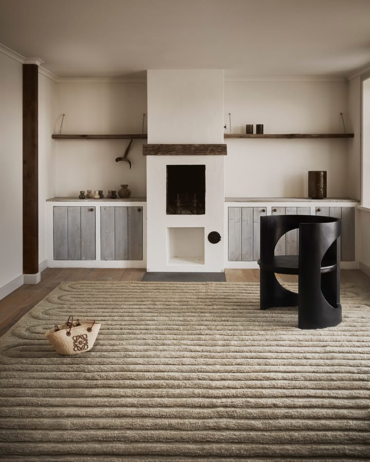Riklund ullteppe 280x380 cm, Beige-melange Tinted