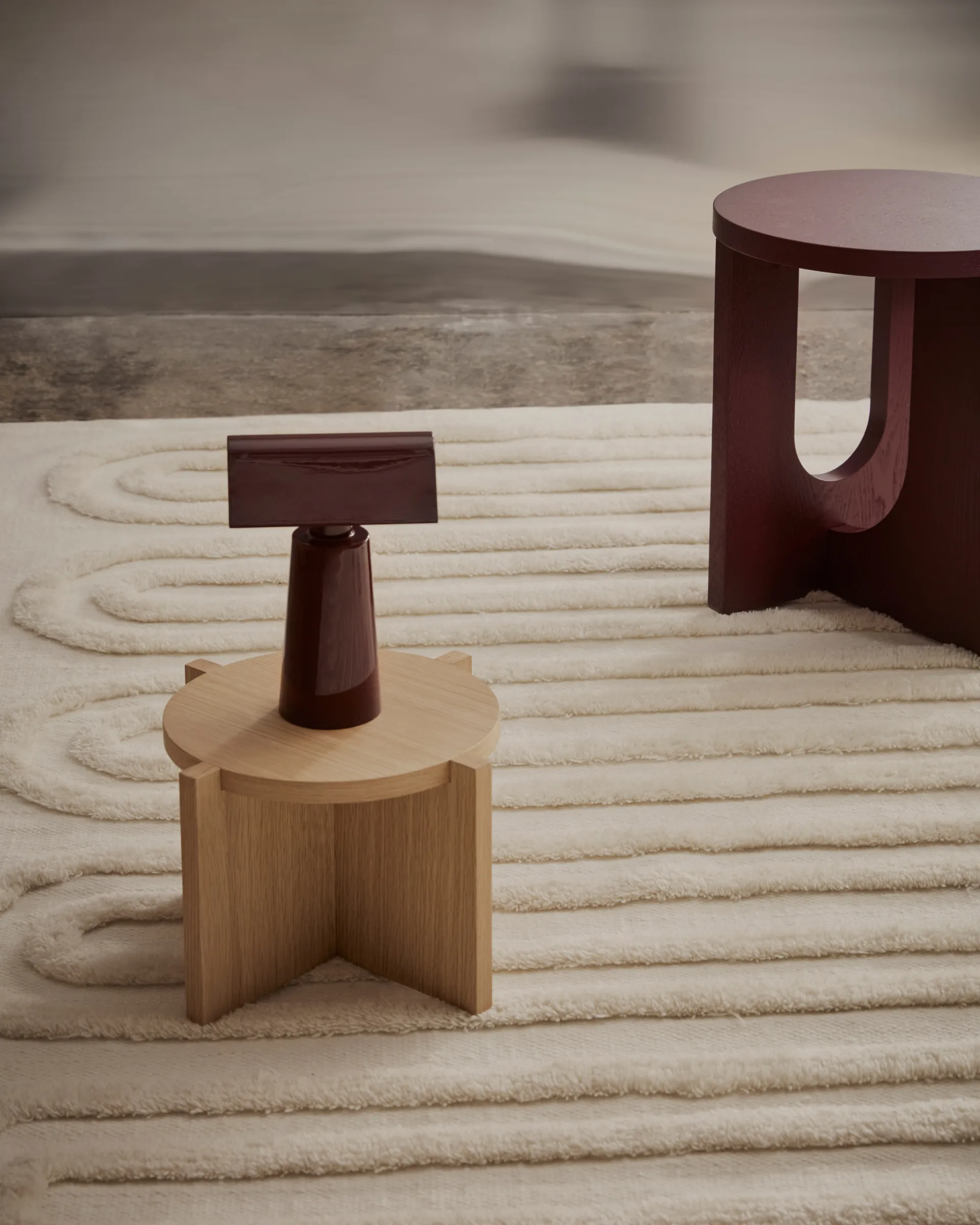 Riklund ullteppe 280x380 cm, Offwhite Tinted