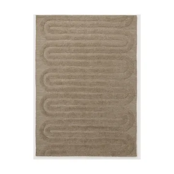 Riklund ullteppe - Beige-melange, 250x350 cm - Tinted