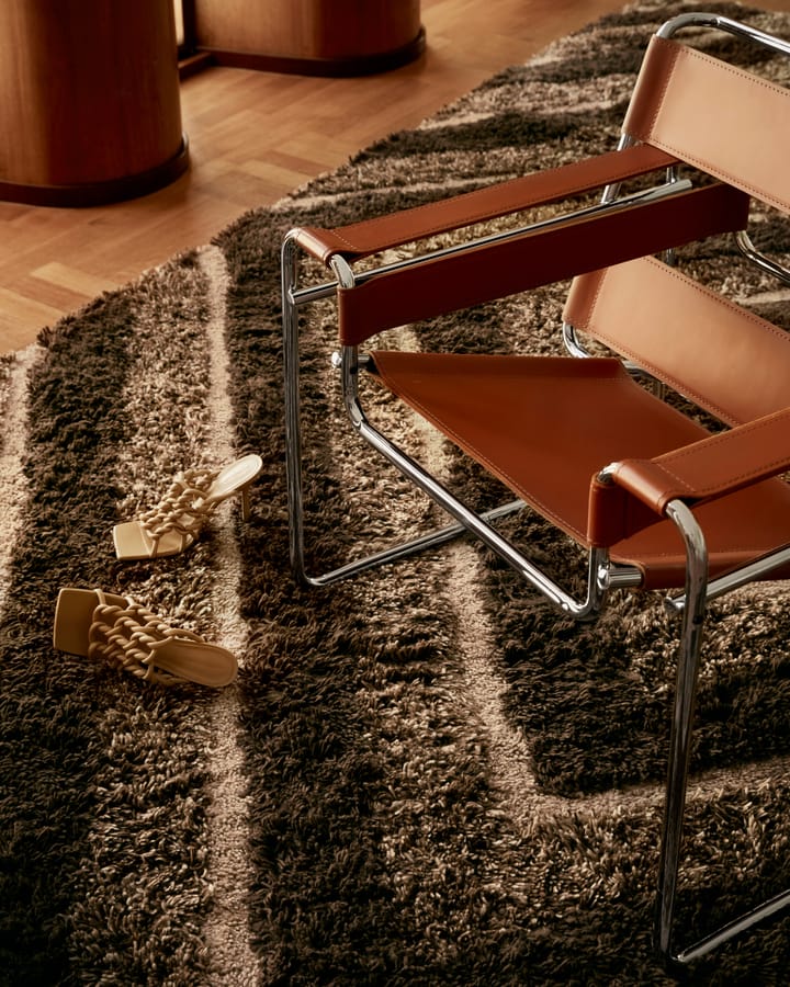 Stenborg ullteppe 170x240 cm, Brown Tinted