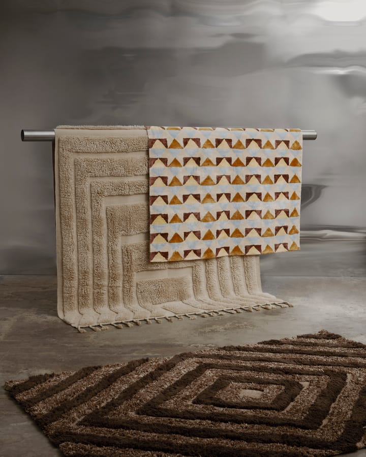 Stenborg ullteppe 200x300 cm, Brown Tinted