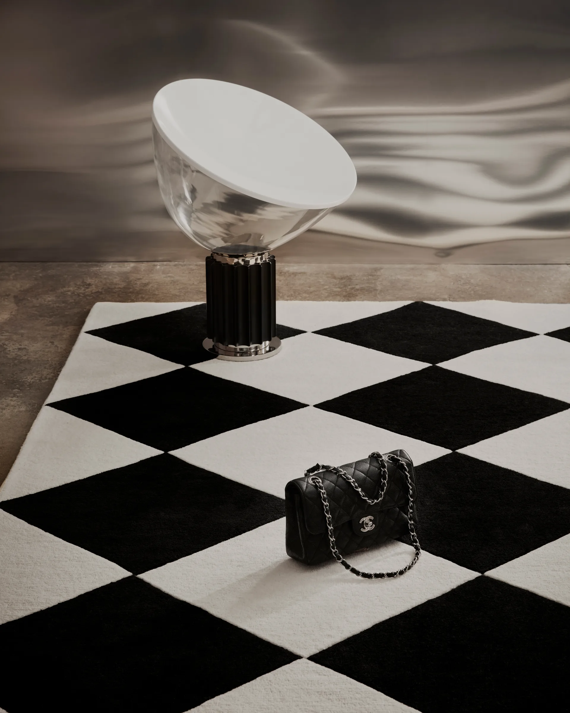 Tenman ullteppe 200x300 cm, Black-white Tinted