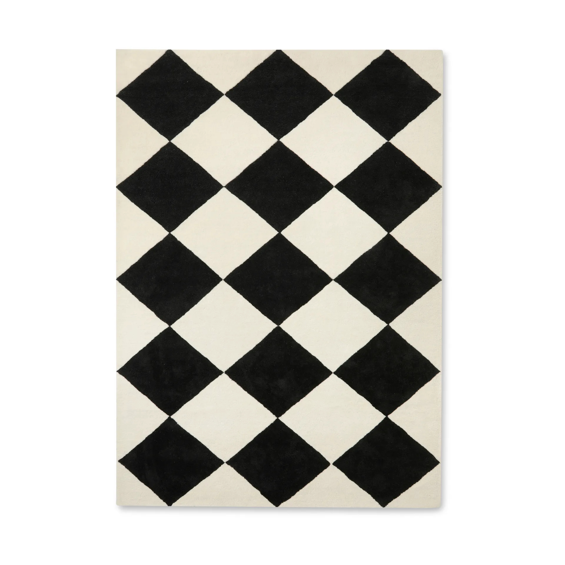 Tenman ullteppe 250x350 cm, Black-white Tinted