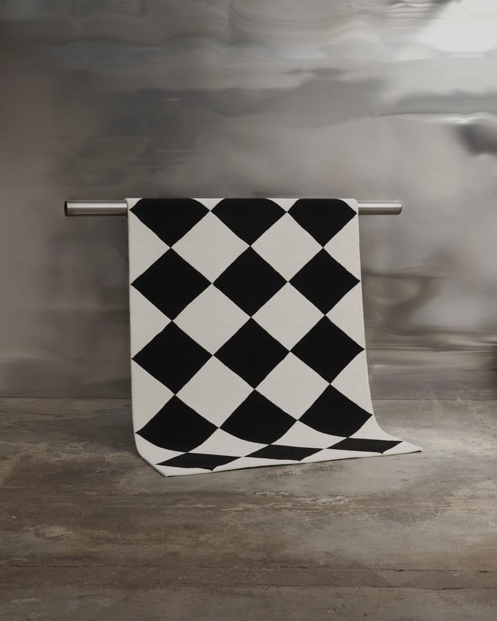 Tenman ullteppe 250x350 cm, Black-white Tinted