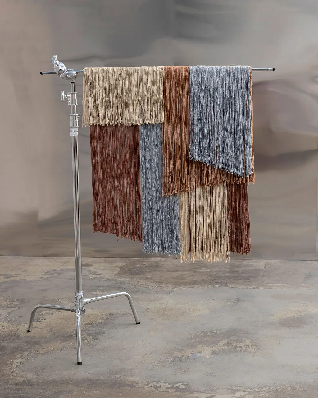 Tham veggdekorasjon 90 cm, Multi Tinted