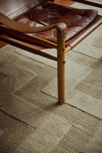 Valmont ullteppe - Beige-melange, 200x300 cm - Tinted