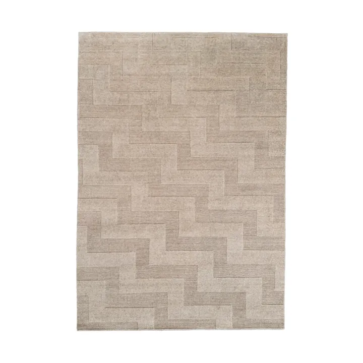 Valmont ullteppe - Beige-melange, 250x350 cm - Tinted