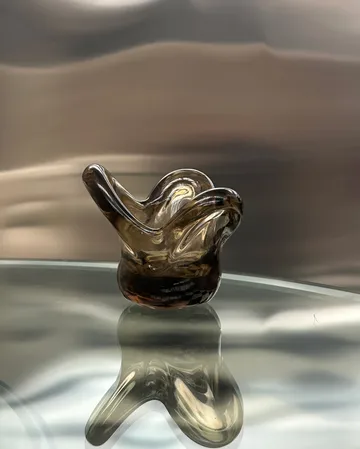 Visser lysestake - Brown - Tinted