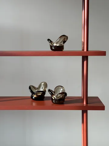 Visser lysestake - Brown - Tinted