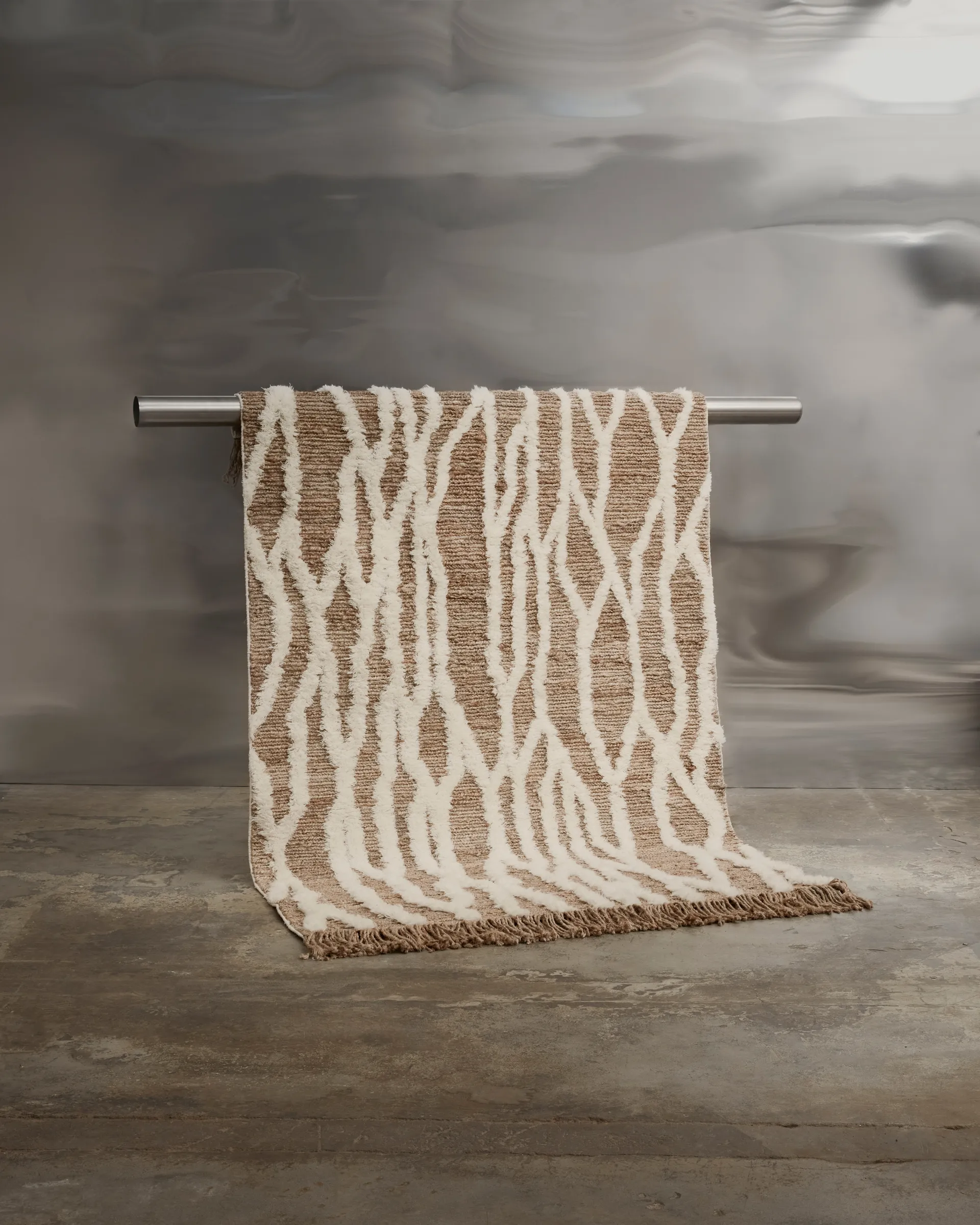 Wahl juteteppe 170x240 cm, Brown-offwhite Tinted