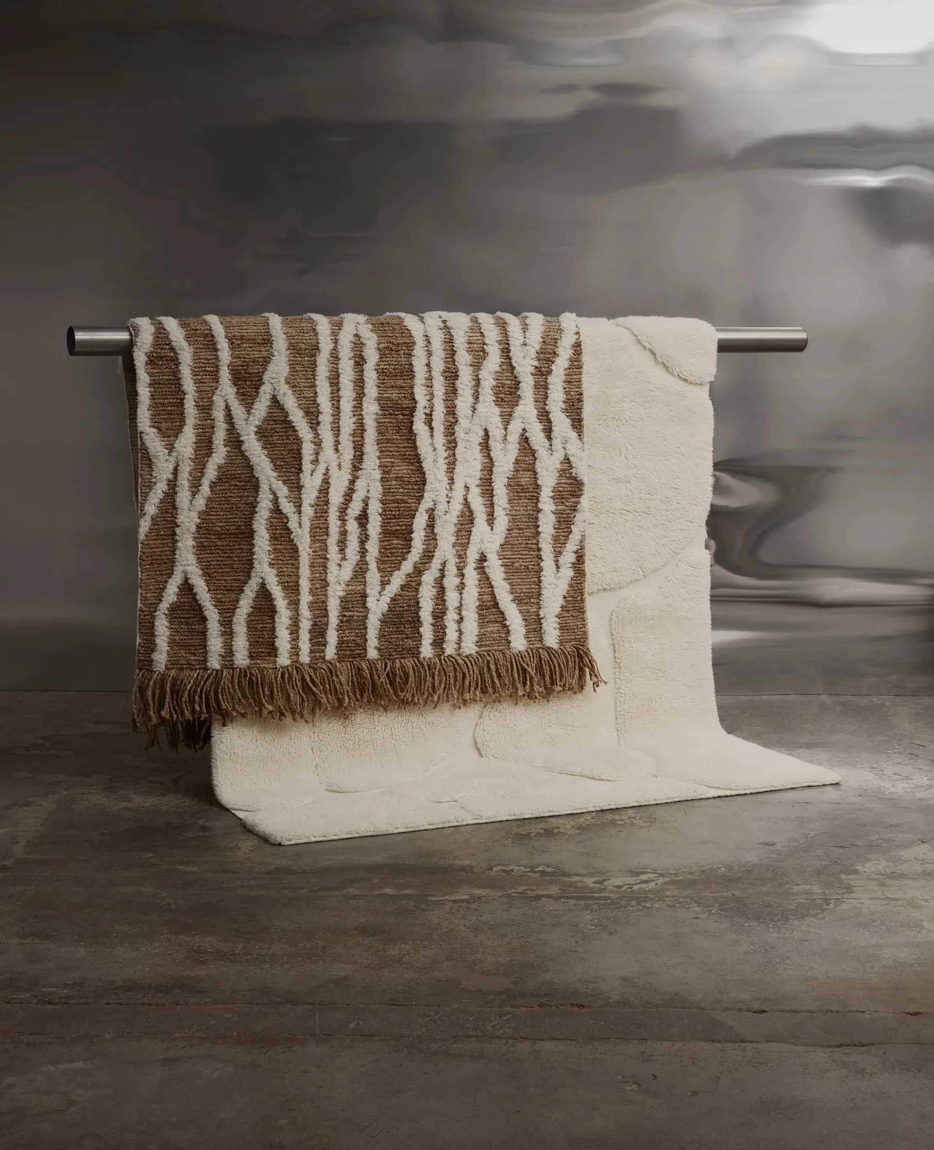 Wahl juteteppe 170x240 cm, Brown-offwhite Tinted