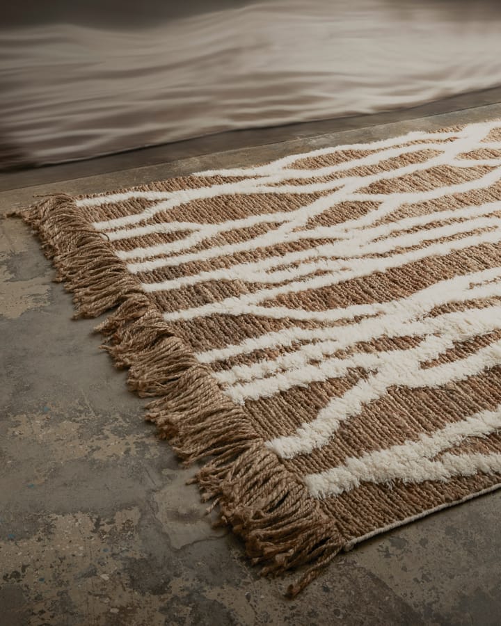 Wahl juteteppe 170x240 cm, Brown-offwhite Tinted