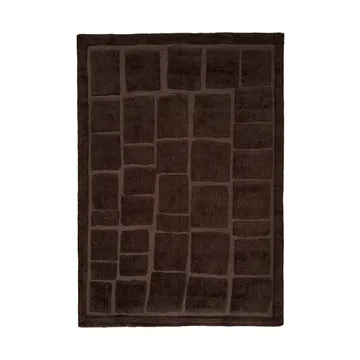 Wandel ullteppe - Brown, 250x350 cm - Tinted