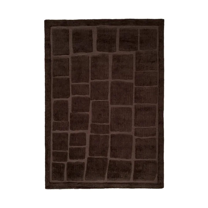 Wandel ullteppe - Brown, 300x400 cm - Tinted