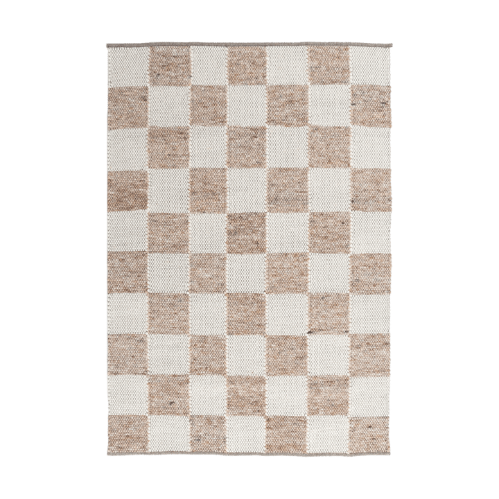 Gotland Design teppe Special Edition - Light brown-white nr. 2412, 140x200 cm - Tisca