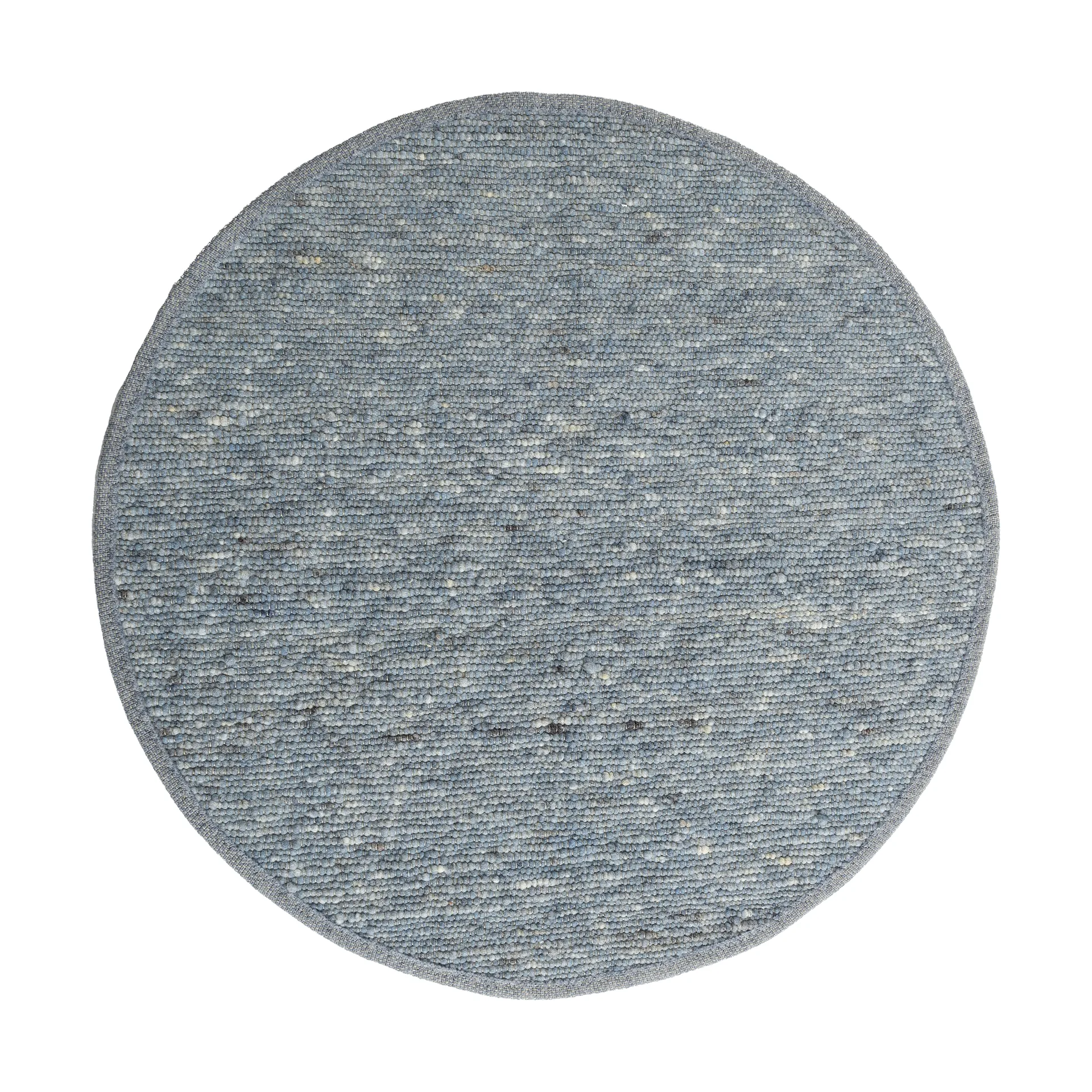 Sierrafil round teppe, Steel blue nr. 250, Ø300 cm Tisca