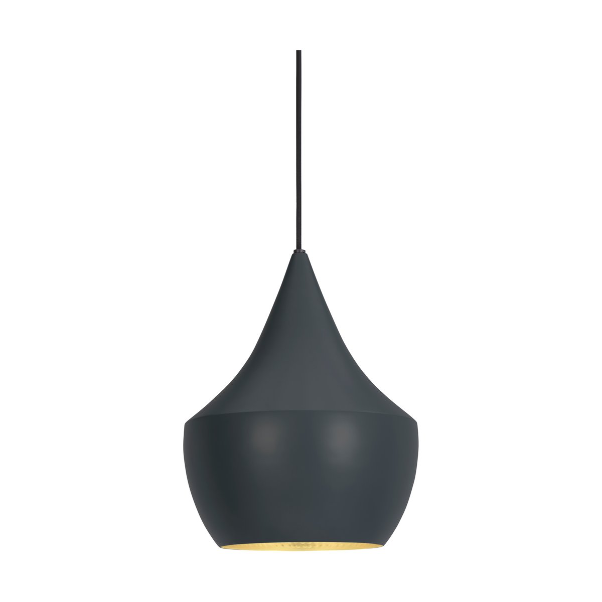 Bilde av Tom Dixon Beat Fat pendel LED Ø30 cm Black