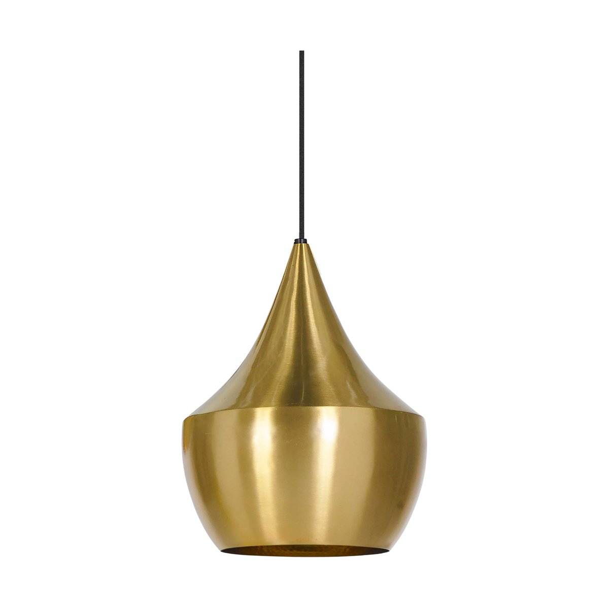 Bilde av Tom Dixon Beat Fat pendel LED Ø30 cm Brass