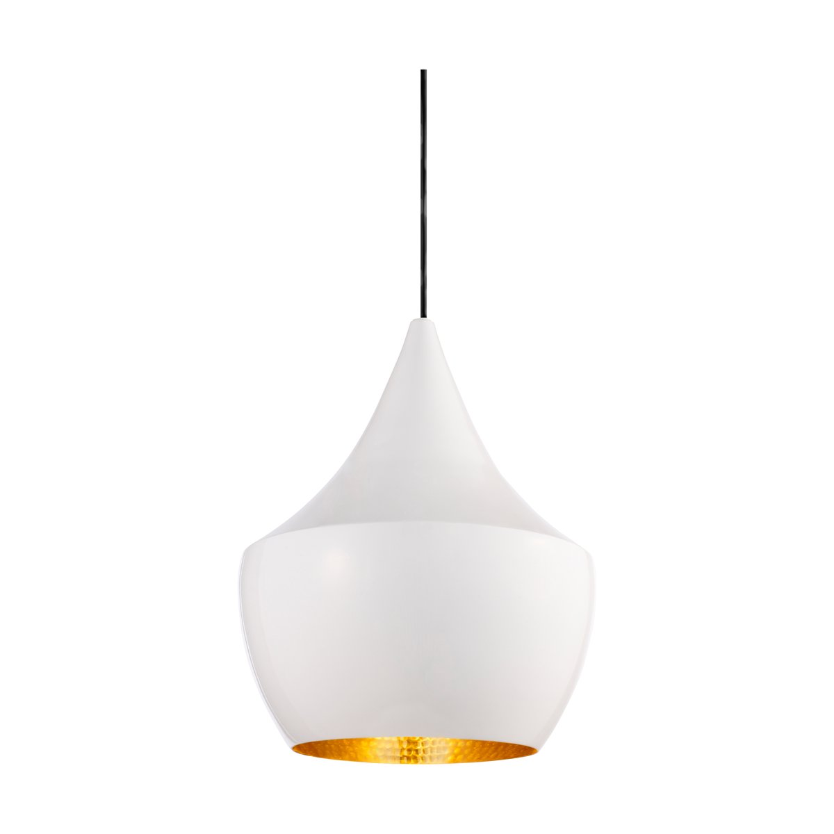 Bilde av Tom Dixon Beat Fat pendel LED Ø30 cm White