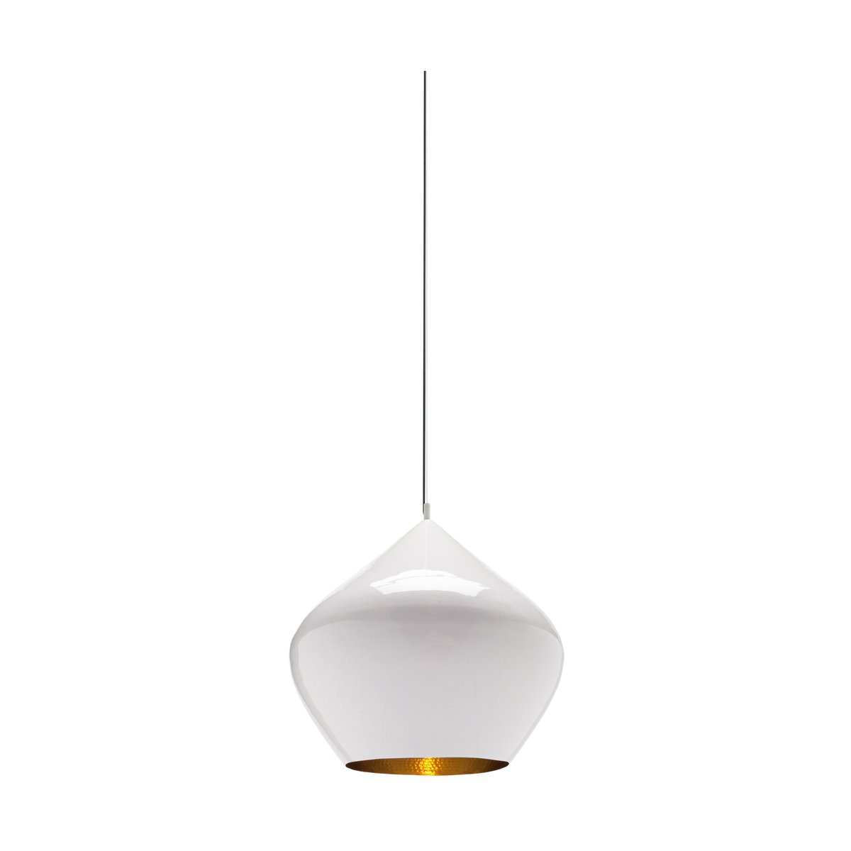 Bilde av Tom Dixon Beat Stout pendel LED Ø52 cm White