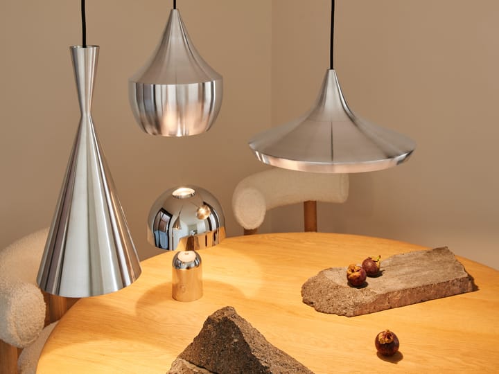 Beat Unbeaten fat lampeskjerm Ø24 cm, Aluminium Tom Dixon