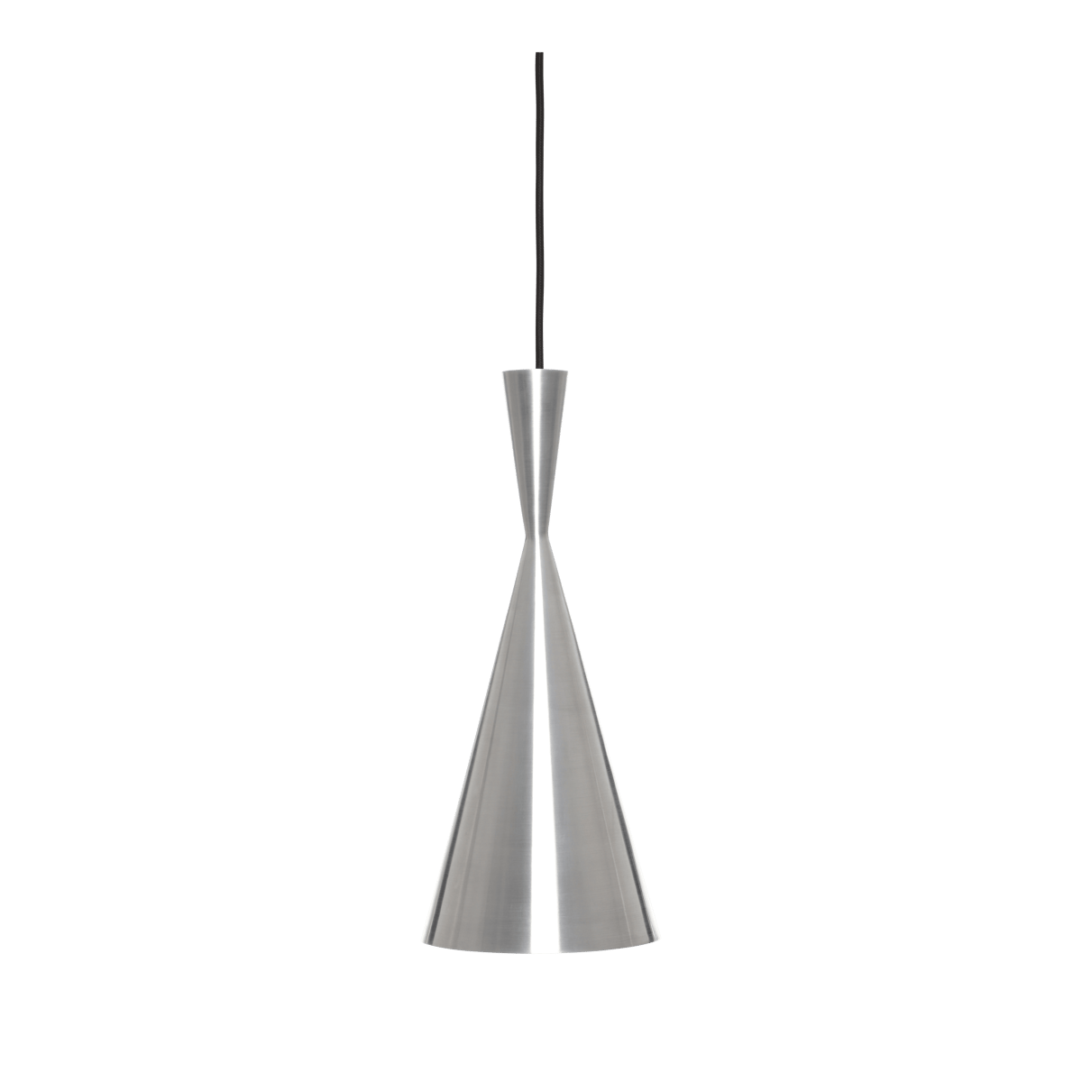 Bilde av Tom Dixon Beat Unbeaten høy lampeskjerm Ø19 cm Aluminium