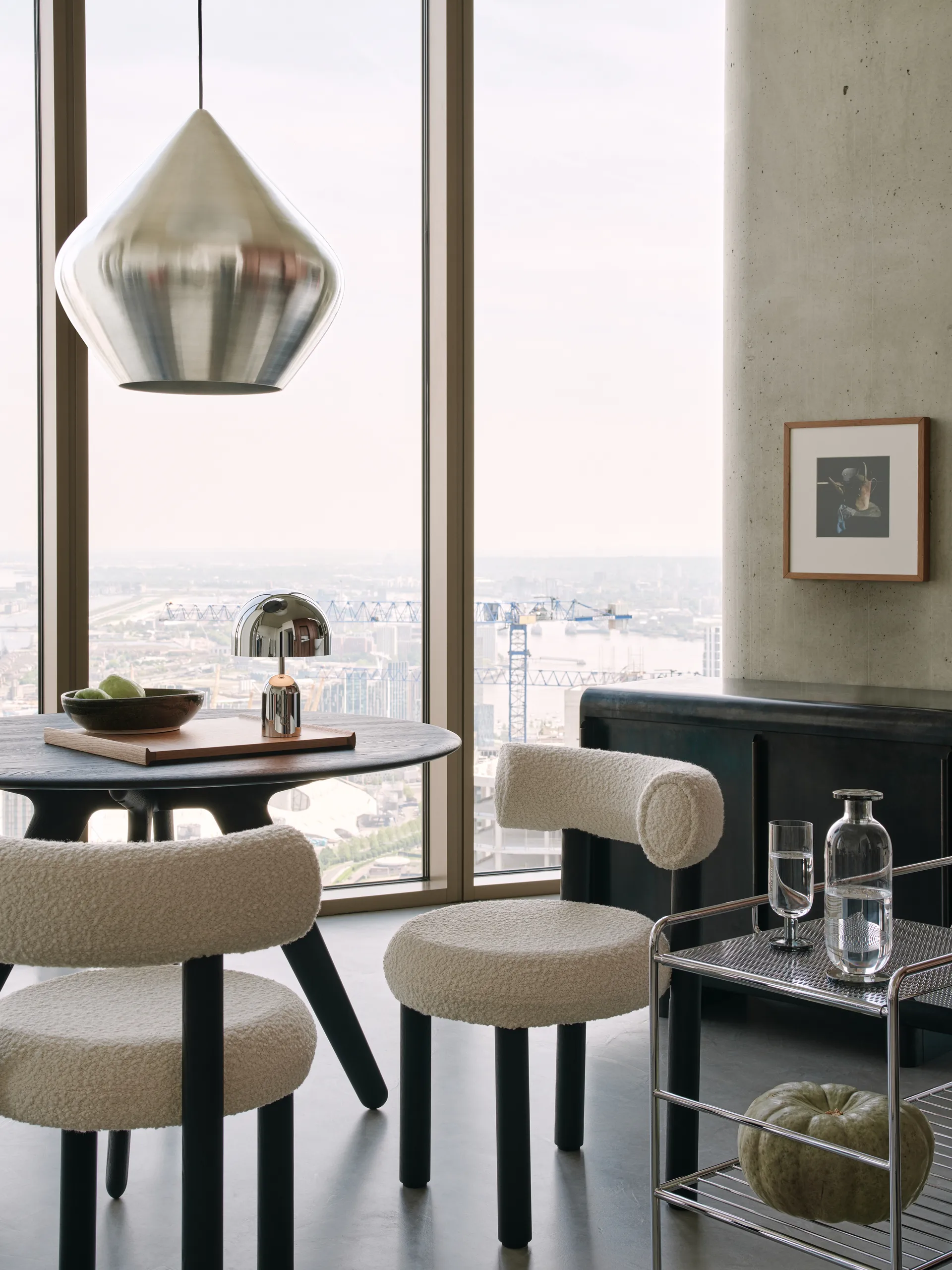 Beat Unbeaten stout lampeskjerm Ø52 cm, Aluminium Tom Dixon