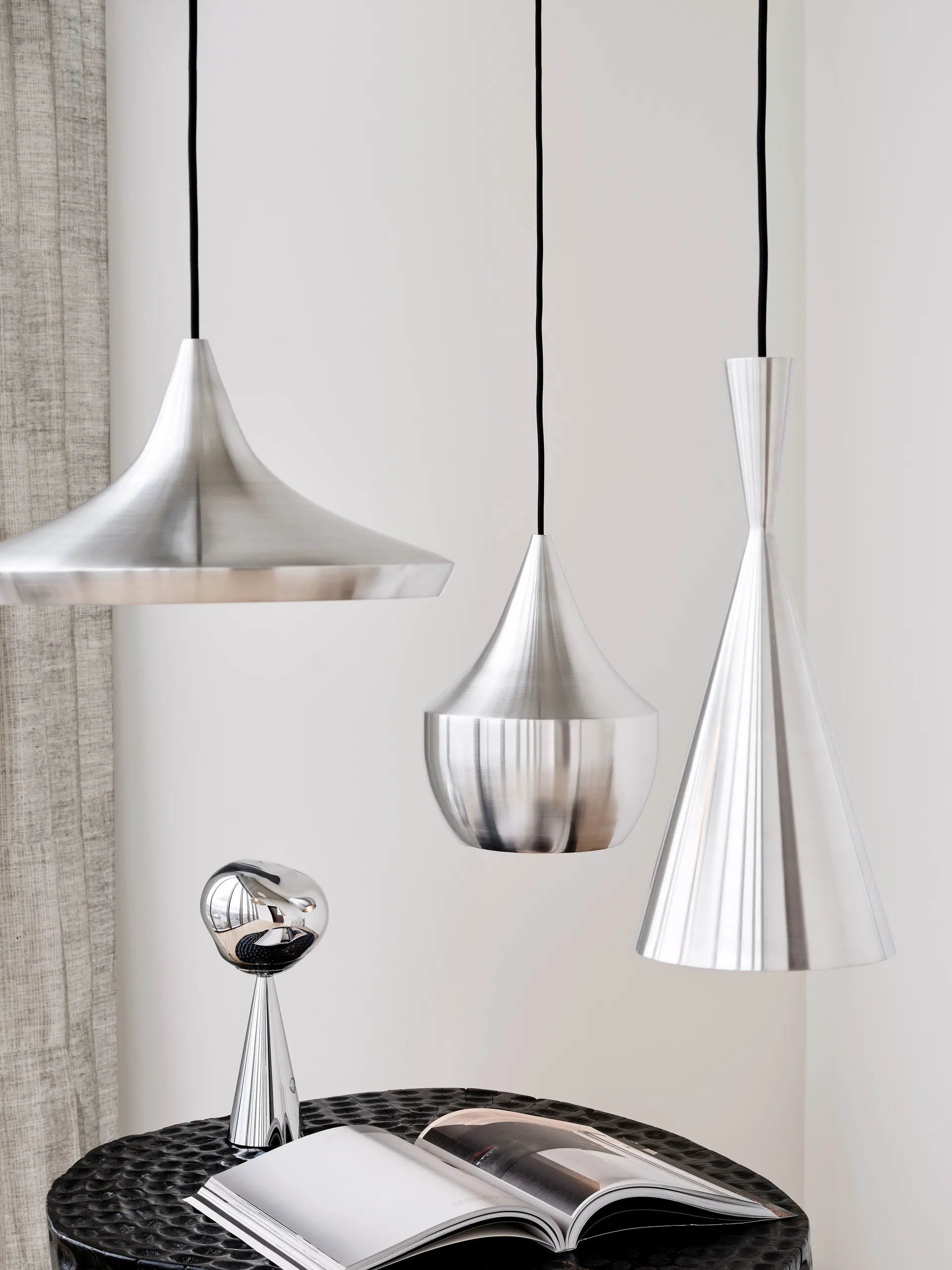 Beat Unbeaten wide lampskjerm Ø36 cm, Aluminium Tom Dixon