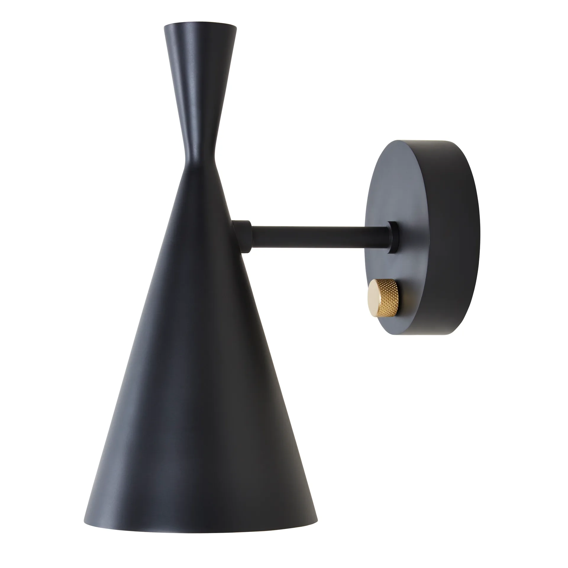 Beat vegglampe, Svart Tom Dixon