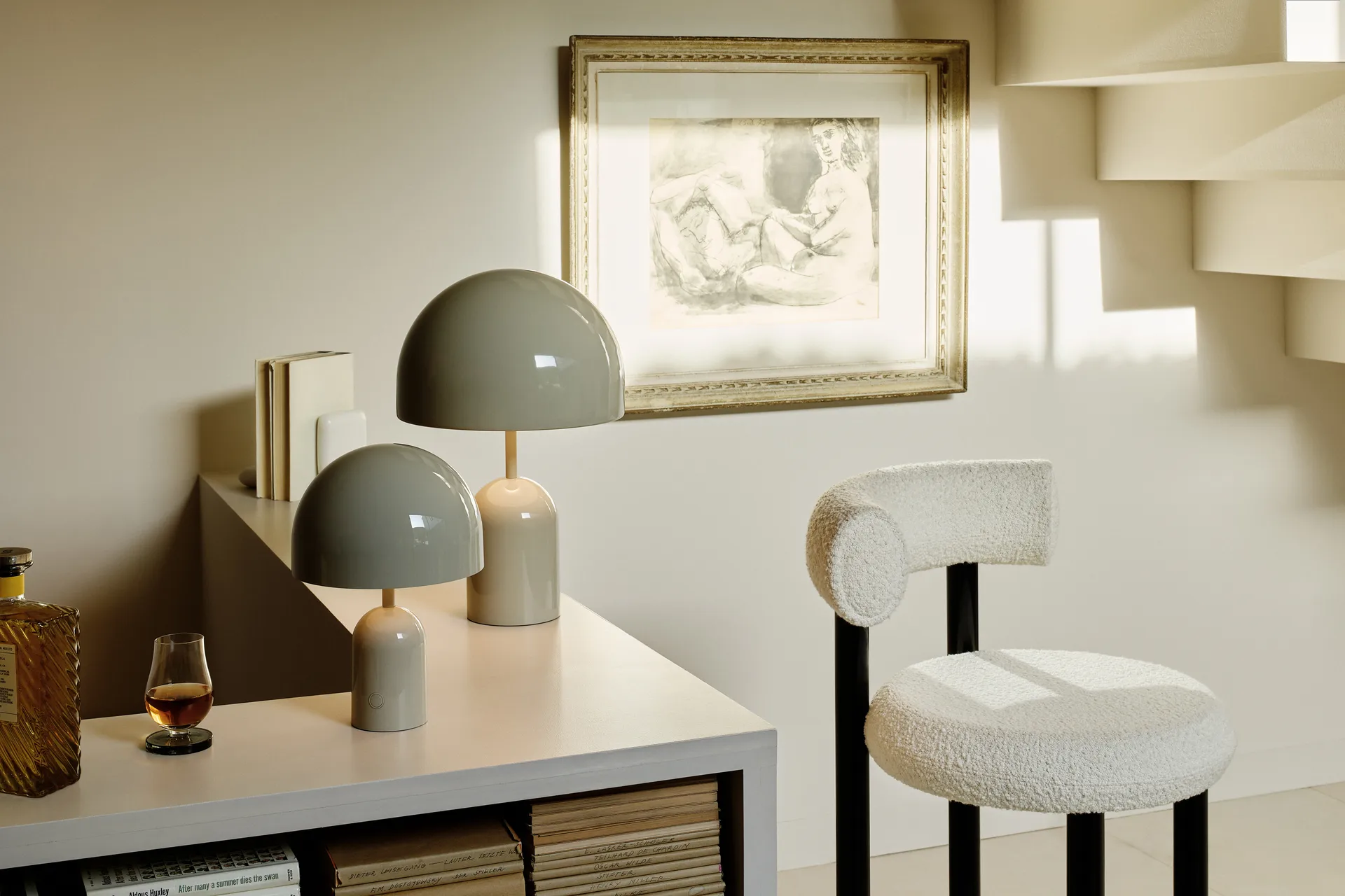 Bell bordlampe, Copper Tom Dixon