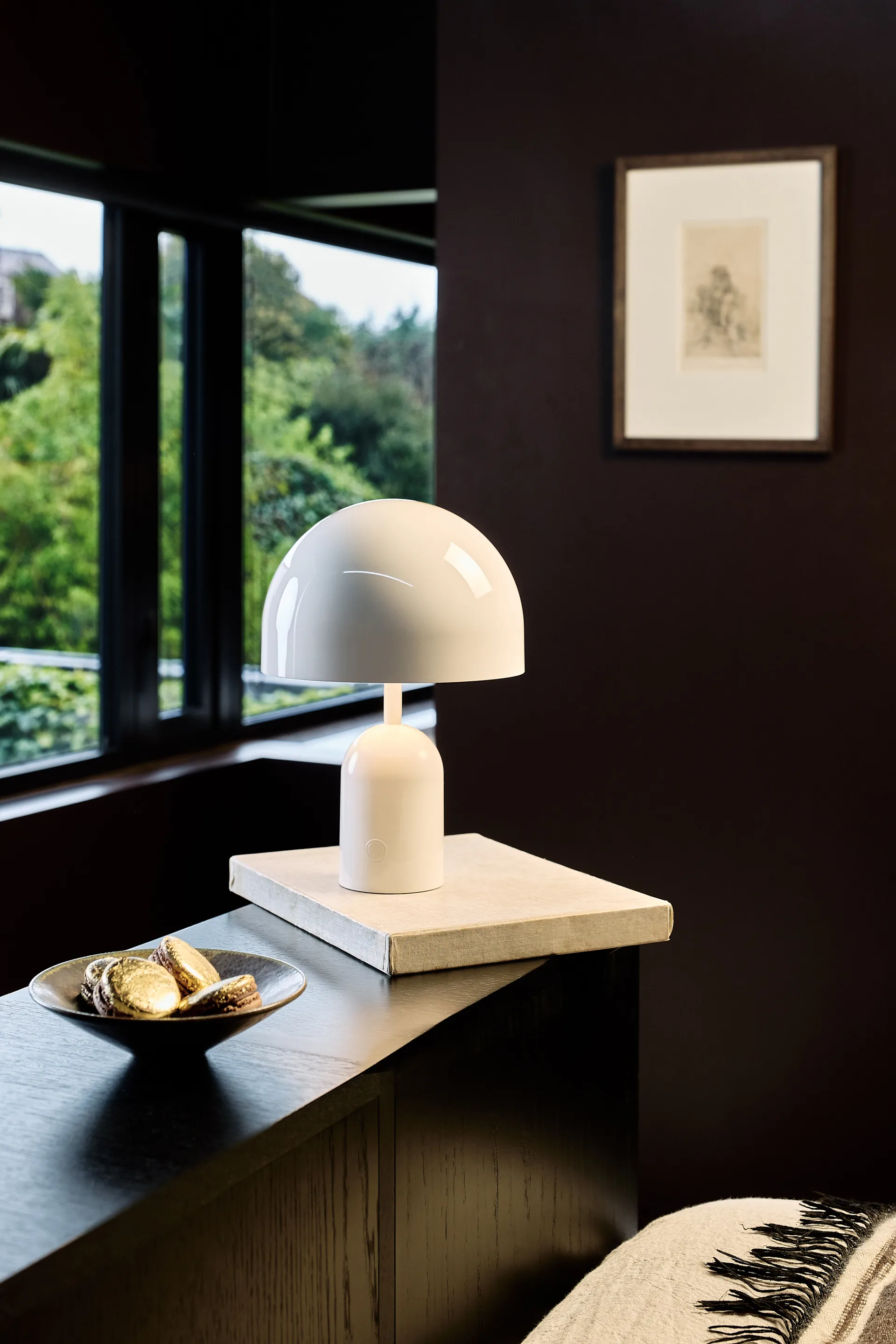 Bell bordlampe, White Tom Dixon