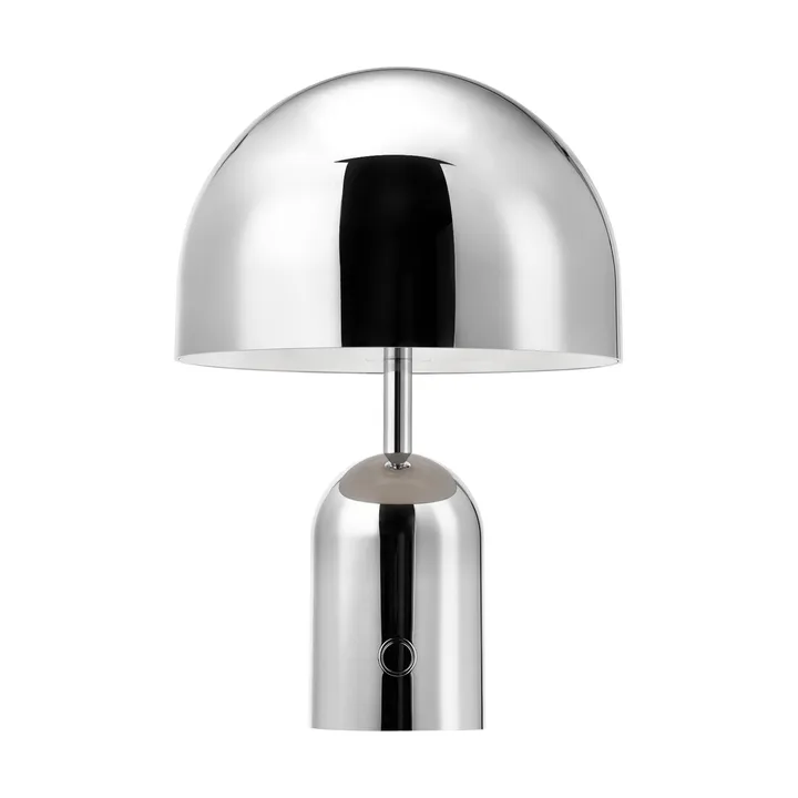 Bell portabel LED bordlampe 28 cm - Sølv - Tom Dixon