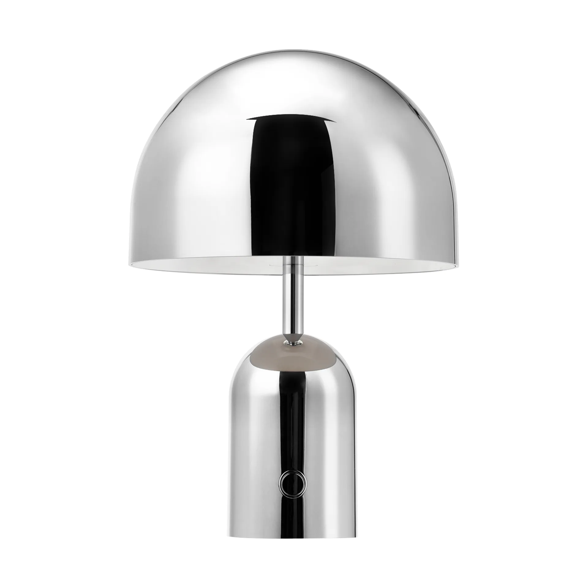 Bell Portable LED bordlampe 28 cm, Silver Tom Dixon
