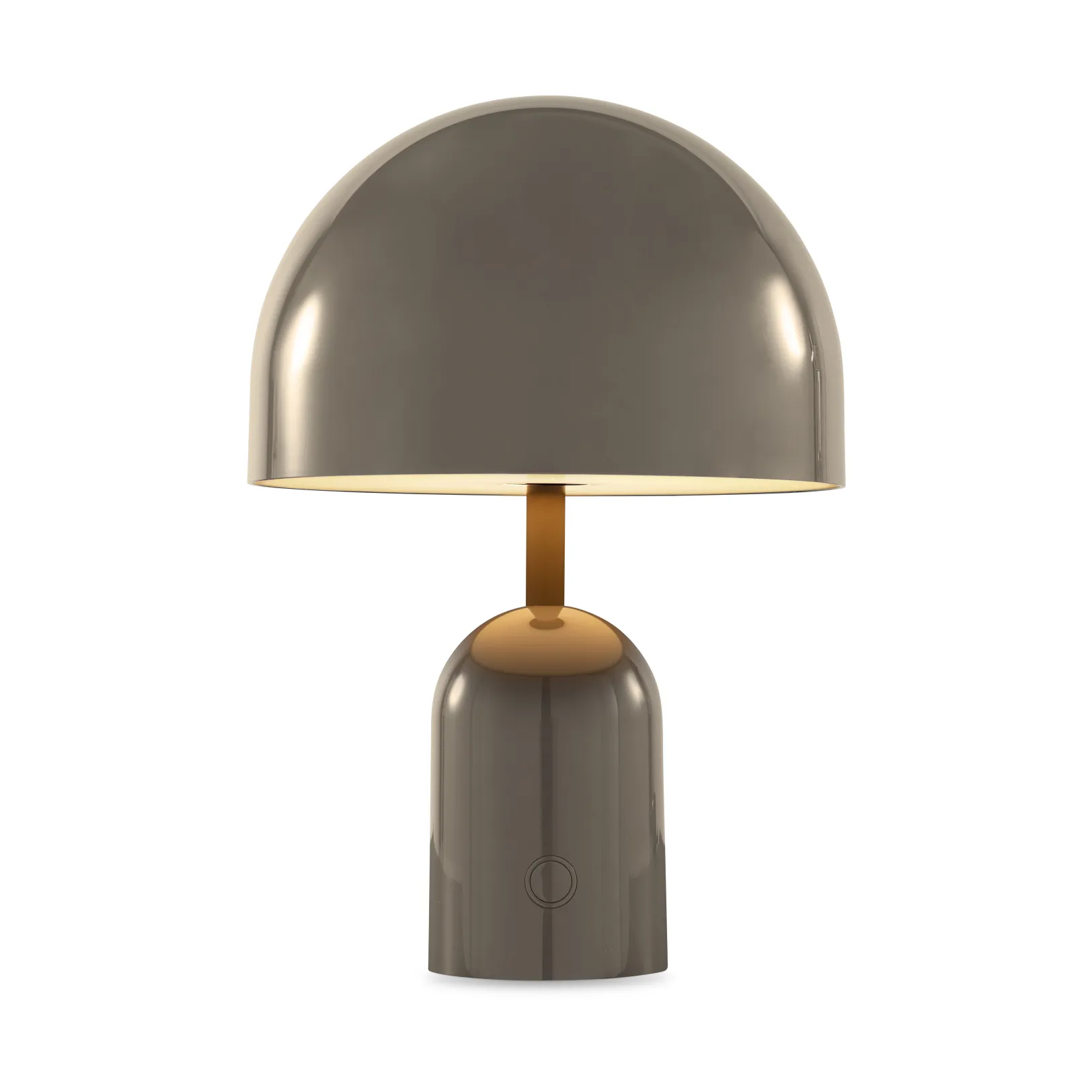 Bell Portable LED bordlampe 28 cm, Taupe Tom Dixon